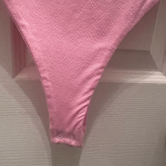Naked Wardrobe Baby Pink Bodysuit. Size small - Picture 5 of 12